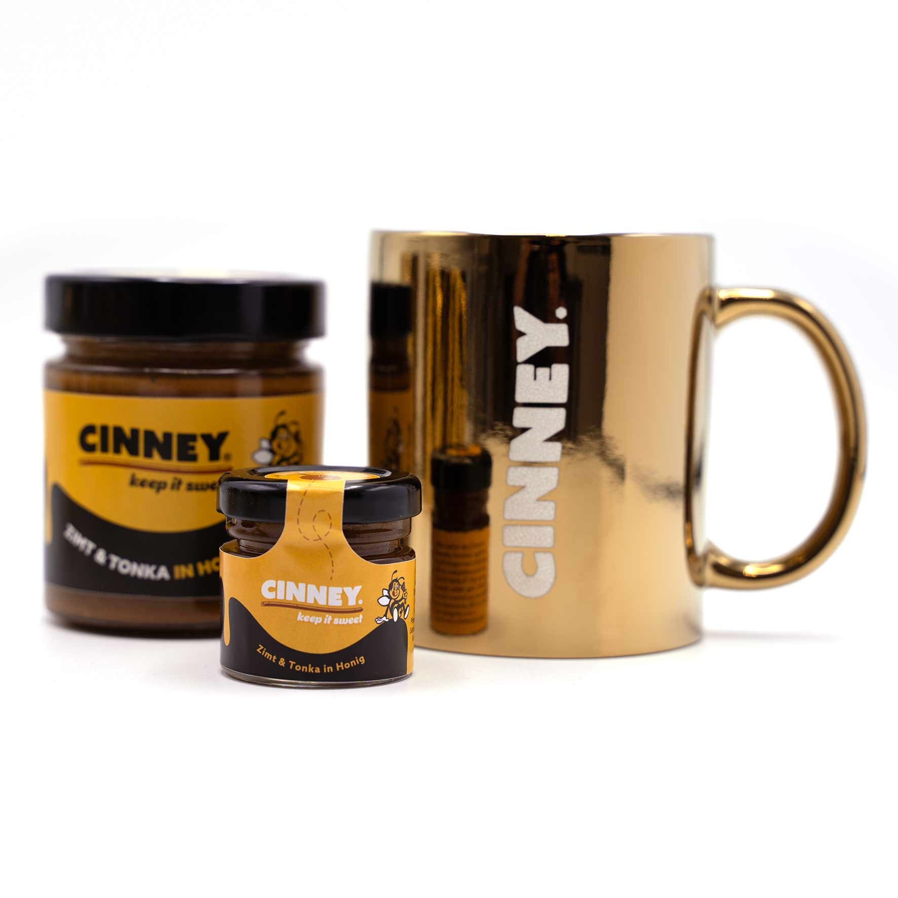 CINNEY Geschenkset "Golden Mug" - CINNEY